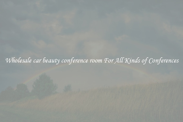 Wholesale car beauty conference room For All Kinds of Conferences