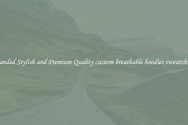 Branded Stylish and Premium Quality custom breathable hoodies sweatshirts