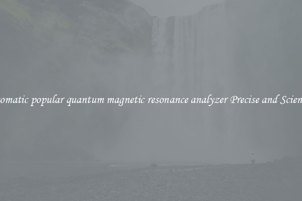 Automatic popular quantum magnetic resonance analyzer Precise and Scientific